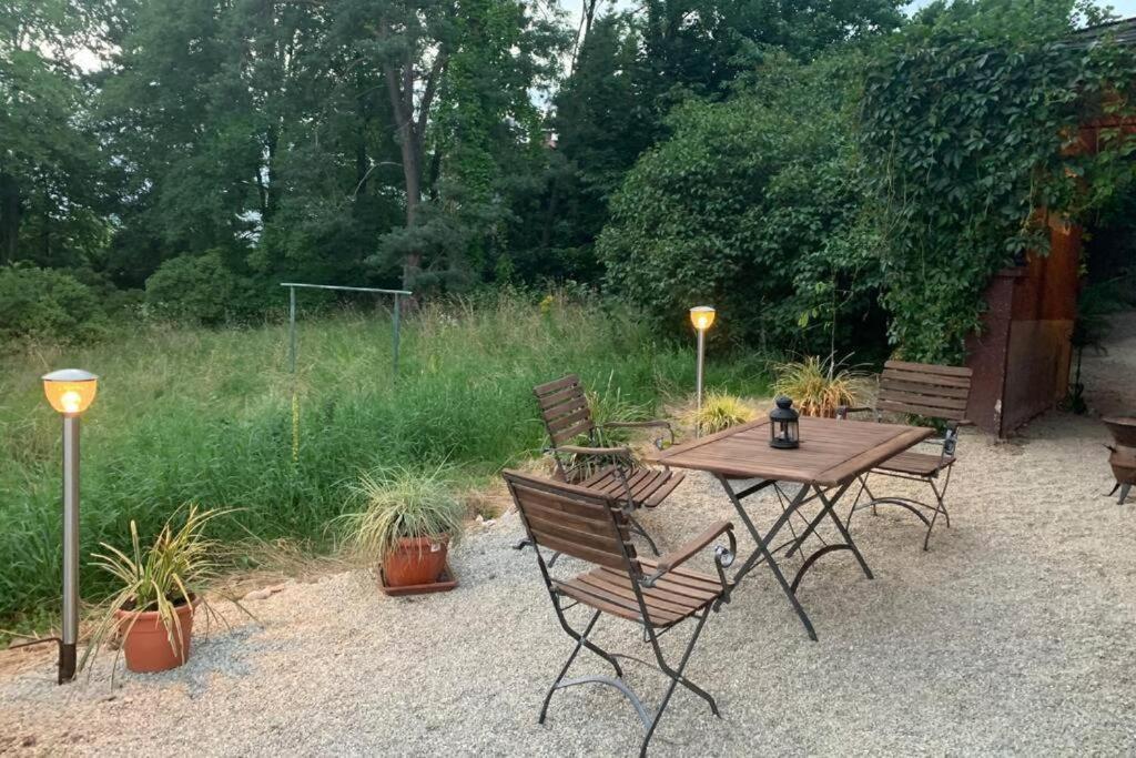 Gartenwohnung 5 Min. Zur Stadt Hagenau Esterno foto
